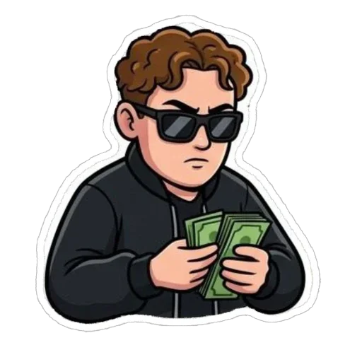 💵 Стикер «SKRAYMER» для Telegram