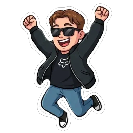 😆 Стикер «SKRAYMER» для Telegram