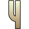 Стикер 25 Skullgirls alphabet - шрифт из игры Skullgirls