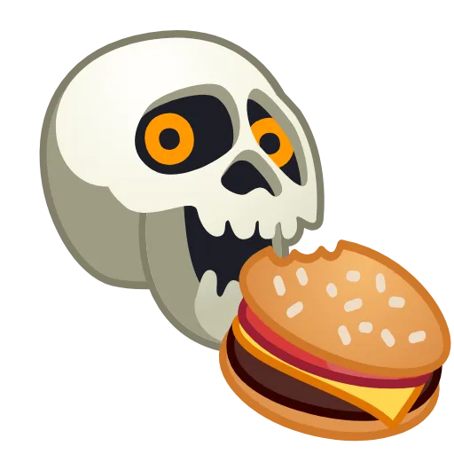 Стикер 39 Skull Emoji Pack
