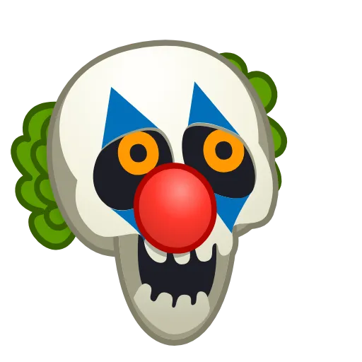 Стикер 32 Skull Emoji Pack