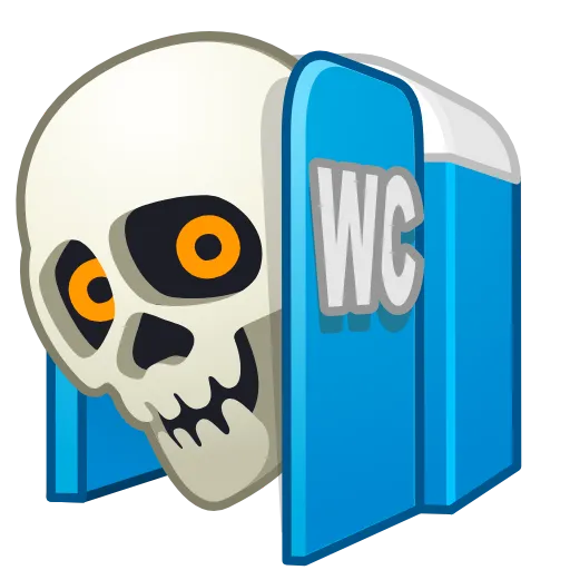 Стикер 38 Skull Emoji Pack