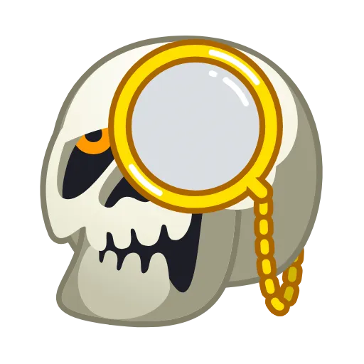 Стикер 20 Skull Emoji Pack