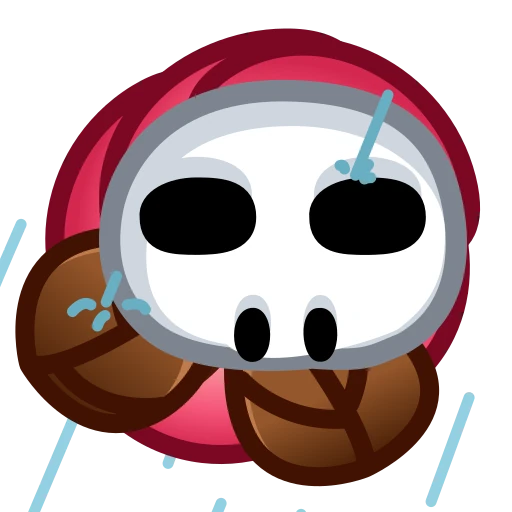 💀 Стикер «Skull Flower» для Telegram