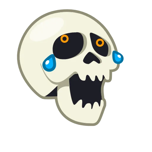 Стикер 31 Skull Stickers