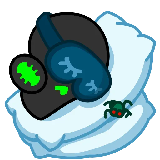 Стикер 13 Skull Toxic