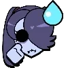 Стикер 61 Skullgirls Emoji Original