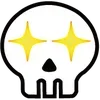 Стикер 46 Skulls