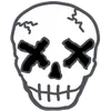 Стикер 58 Skulls