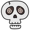 Стикер 21 Skulls