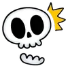 Стикер 25 Skulls