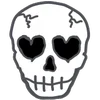 Стикер 57 Skulls