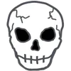Стикер 61 Skulls