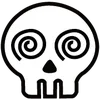 Стикер 39 Skulls