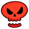 Стикер 23 Skulls