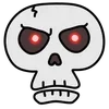 Стикер 20 Skulls
