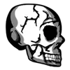 Стикер 9 Skulls