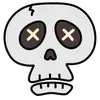 Стикер 14 Skulls