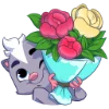 💐 Эмодзи «Скунсик» для Telegram