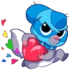 ❤️ Эмодзи «Скунсик» для Telegram