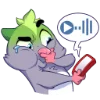 💬 Эмодзи «Скунсик» для Telegram