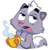☕️ Эмодзи «Скунсик» для Telegram