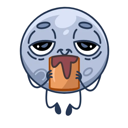 ☕️ Стикер «Небесная парочка» для Telegram