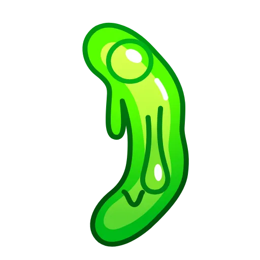 Стикер 48 Slime Font Emoji