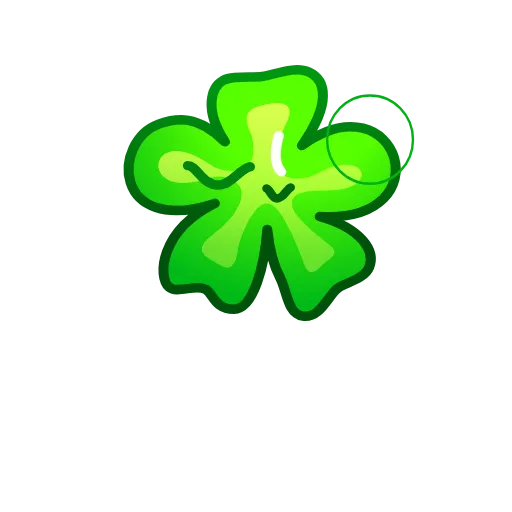 Стикер 52 Slime Font Emoji