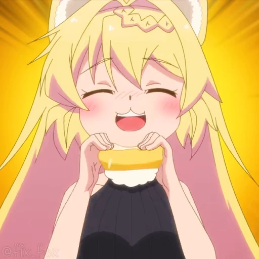 😋 Стикер «Slime Taoshite 300-nen S2» для Telegram