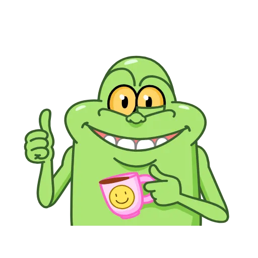 Стикер 21 Slimer