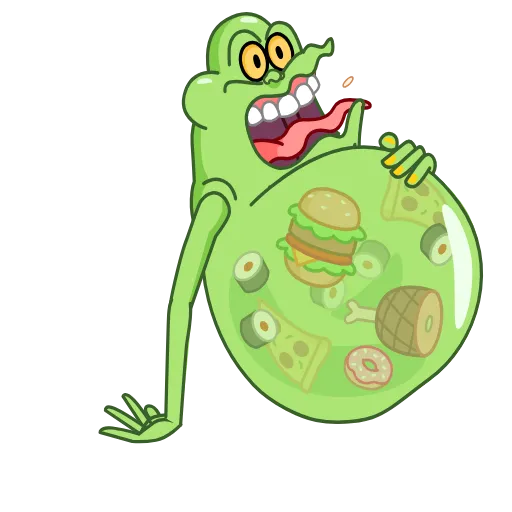 Стикер 9 Slimer