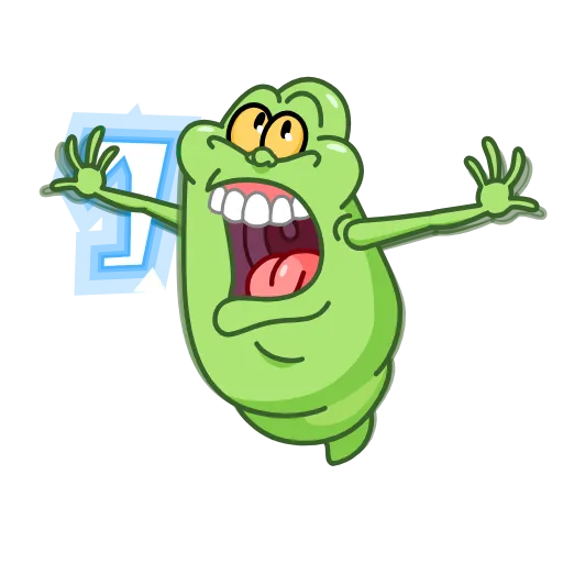 Стикер 22 Slimer