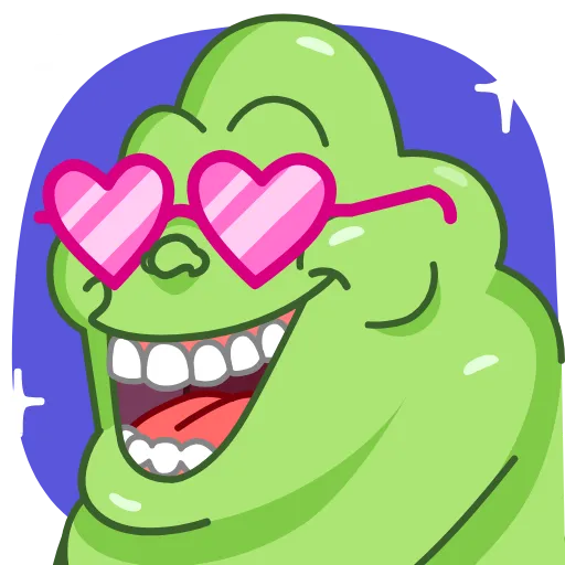 Стикер 17 Slimer