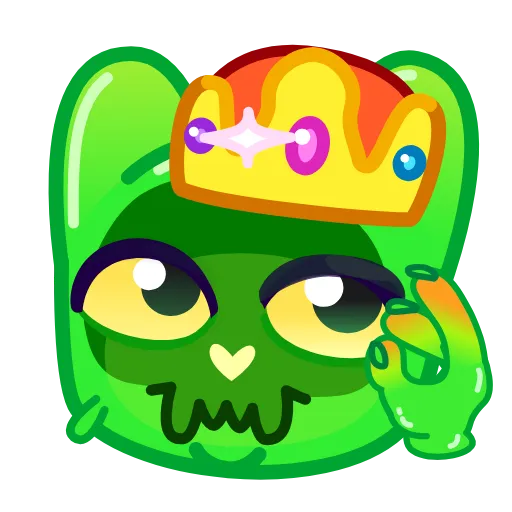 Стикер 37 Slippery Cat Emoji