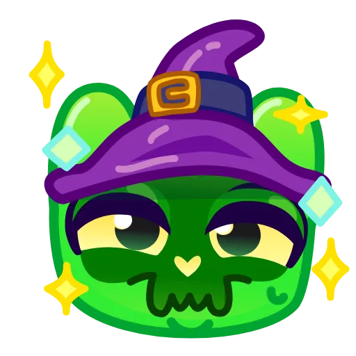 Стикер 39 Slippery Cat Emoji