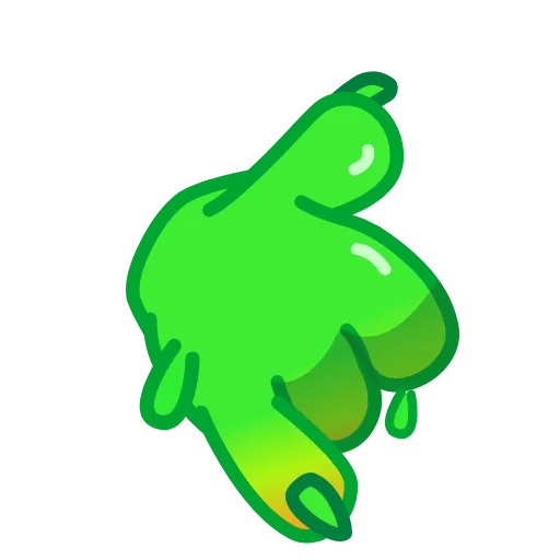 Стикер 34 Slippery Cat Emoji