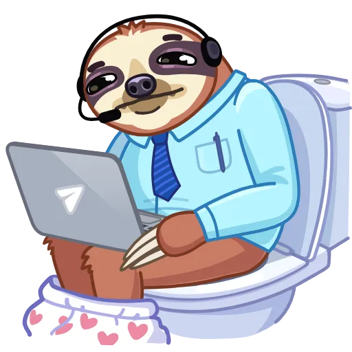 Стикер 11 Slothy