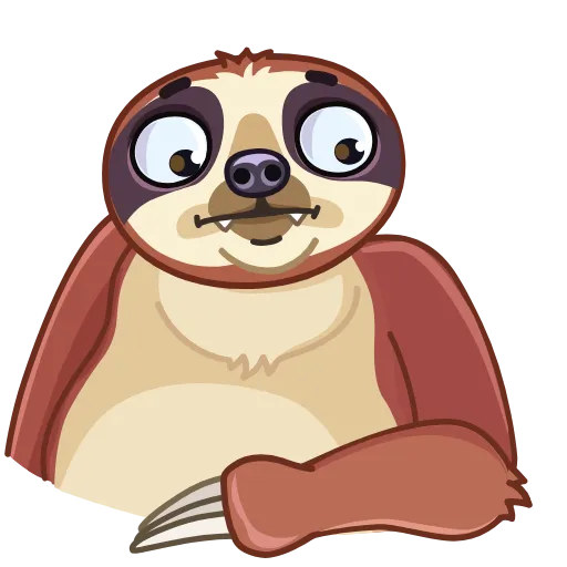Стикер 19 Slothy