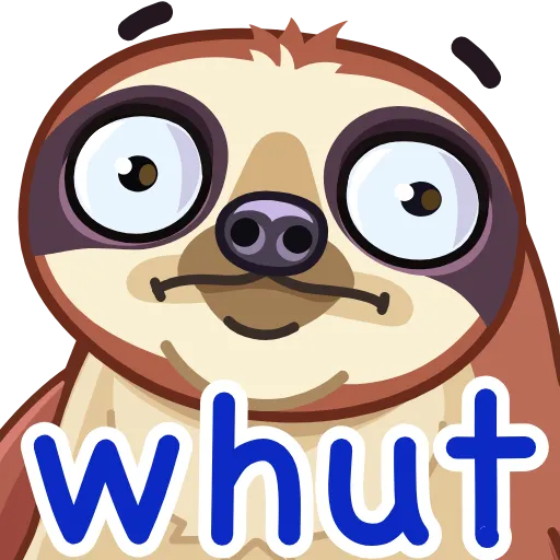Стикер 4 Slothy