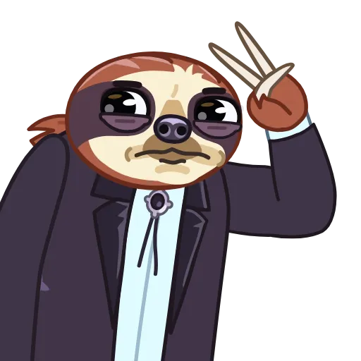 Стикер 13 Slothy