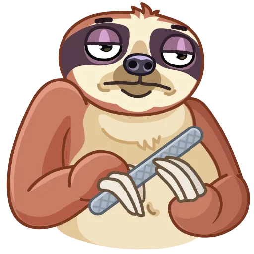 Стикер 14 Slothy