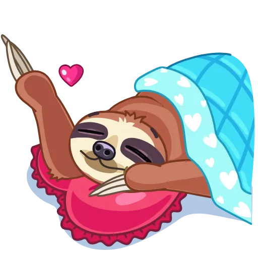 Стикер 2 Slothy