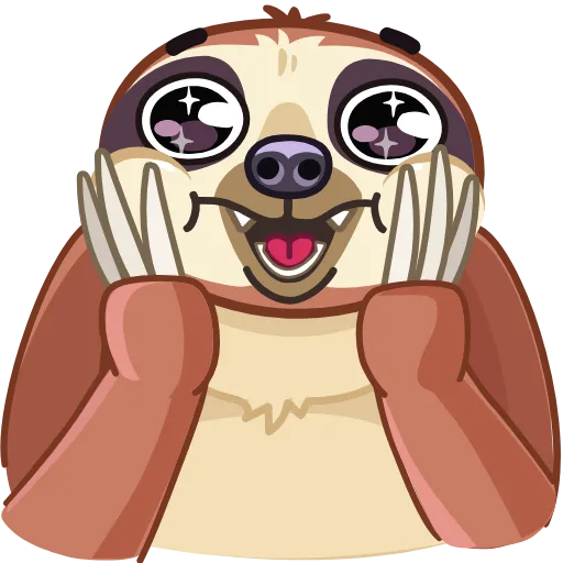Стикер 18 Slothy