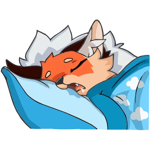 😴 Эмодзи «Плутовка» для Telegram