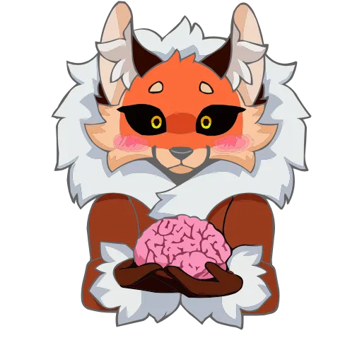 🧠 Эмодзи «Плутовка» для Telegram