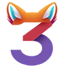 3️⃣ Эмодзи «Буквы и лисы» для Telegram