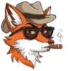 🫤 Эмодзи «Буквы и лисы» для Telegram
