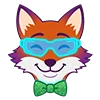 😊 Эмодзи «Буквы и лисы» для Telegram