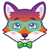 😇 Эмодзи «Буквы и лисы» для Telegram